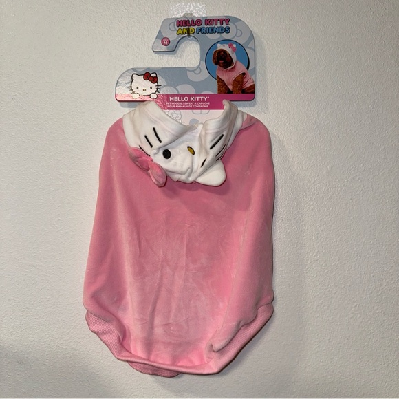 jazwares Other - Pet clothes dog hooded Hello Kitty disguise Sanrio Medium size NEW
